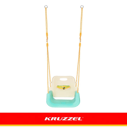 3-in-1 Kinderschaukel, Verstellbare Seile, 30 kg Traglast