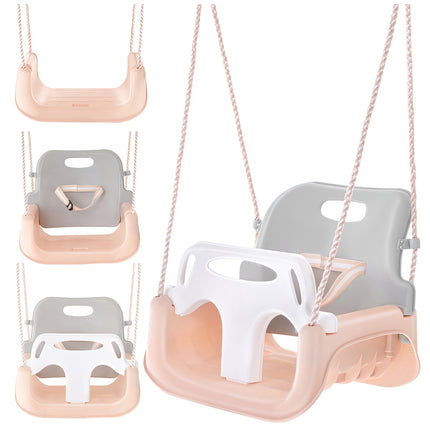 3-in-1 Kinderschaukel, verstellbare Seile, 30 kg Tragkraft