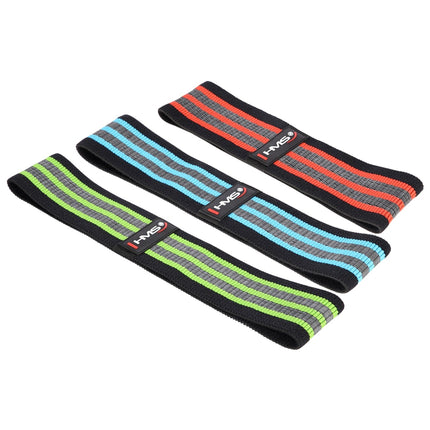 3-in-1-Widerstandsband-Set für die Hüfte, mittel bis stark