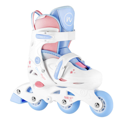 3-in-1 Inliner/Quad Skates, Weiß, Größe XS (26-29)