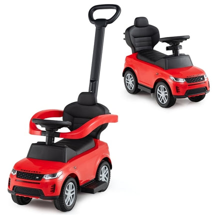 3-in-1 Kleinkind-Rutschauto mit abnehmbarem Griff