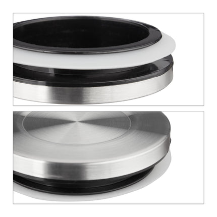 Lot de 3 bocaux en verre de 600 ml avec couvercles