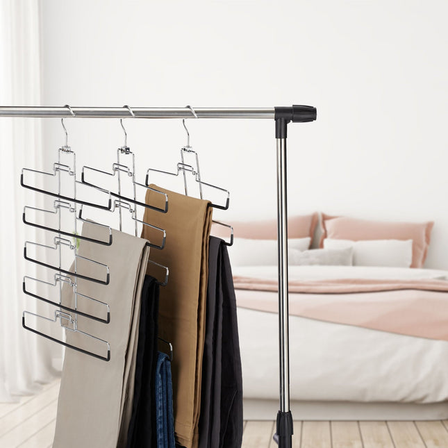 3 cintres multiples pour pantalons