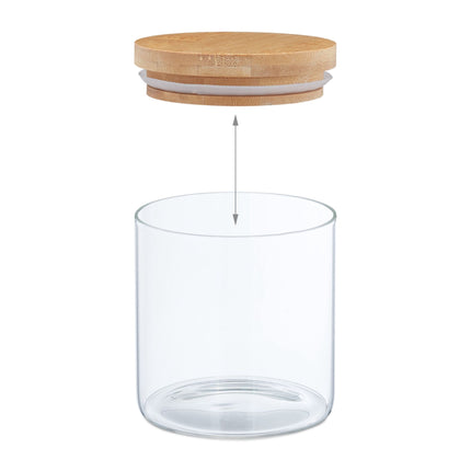 3 bocaux de conservation 380 ml