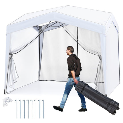 Tonnelle pliante 3 x 3 m, étanche, avec sac et piquets