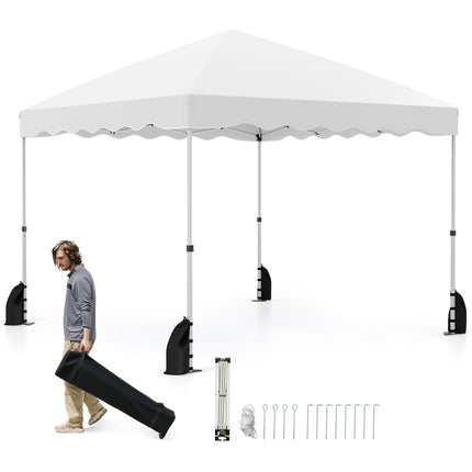 3x3 m Wasserdichter Pop-Up Pavillon mit Rollentasche