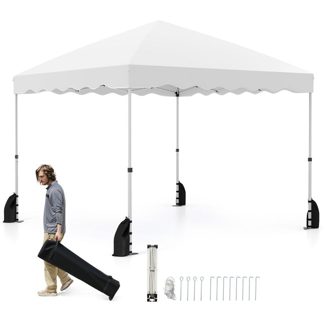 3x3 m Wasserdichter Pop-Up Pavillon mit Rollentasche