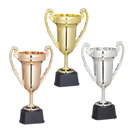 Ensemble de 3 trophées