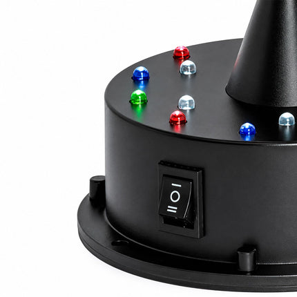 40 cm Discokugel mit Motor und mehrfarbigen LED-Leuchten
