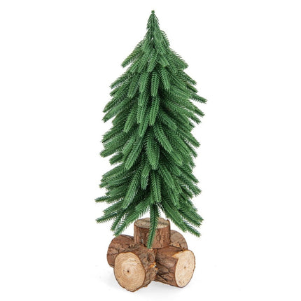 Sapin de Noël artificiel de table de 40 cm de haut avec 200 pointes de branches