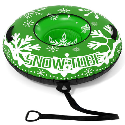 42" (ca. 107 cm) großer, robuster, aufblasbarer Schneereifen mit Abschleppgurt