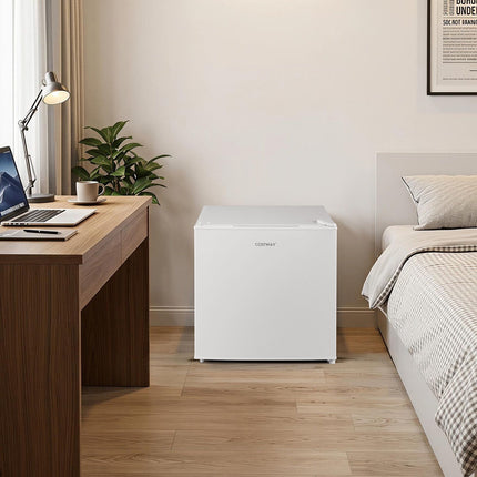 Mini-réfrigérateur de 46 L avec refroidissement réglable et porte réversible