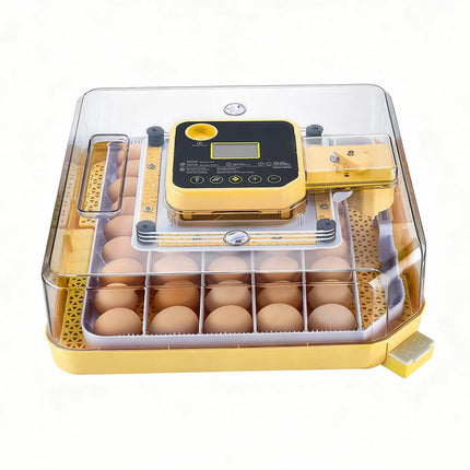 48-Egg Incubator with Auto Turner, LED Candler, Humidity