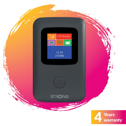 4G MiFi Hotspot WLAN mit Display, 150 MBit/s Geschwindigkeit