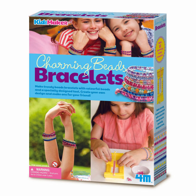 4M Kidzmaker bricolage ensemble de bracelets de perles charmantes