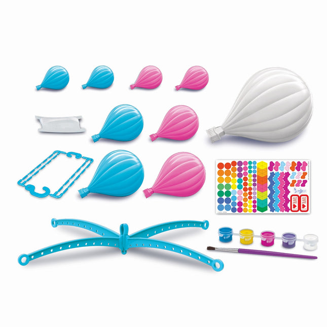 4M Kidzmaker DIY Set Peignez vos propres montgolfières Mobile
