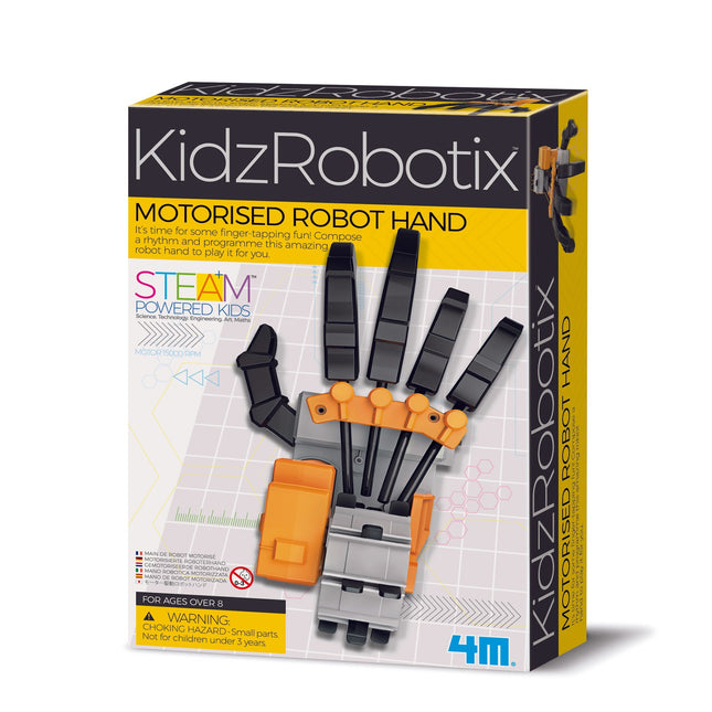 4M Kidzrobotix Kit de bricolage main robot motorisée