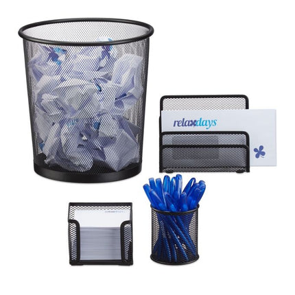 Ensemble de 4 organiseurs de bureau