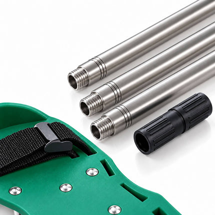 4-Piece Epoxy Floor Coating Set with Spiked Roller, Paint Roller, Spiked Shoes