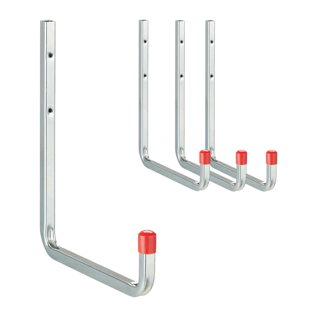 4er-Set U-förmige Stahl-Wandhaken