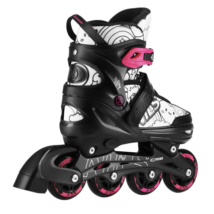 4-in-1 Adjustable Skates Set, Pink, Size S (31-34)