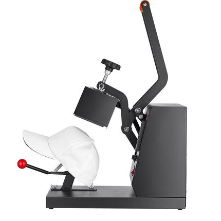 4-in-1 Cap Heat Press Machine, LCD Timer, Temp Control
