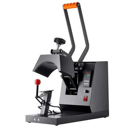 4-in-1 Cap Heat Press Machine, LCD Timer, Temp Control