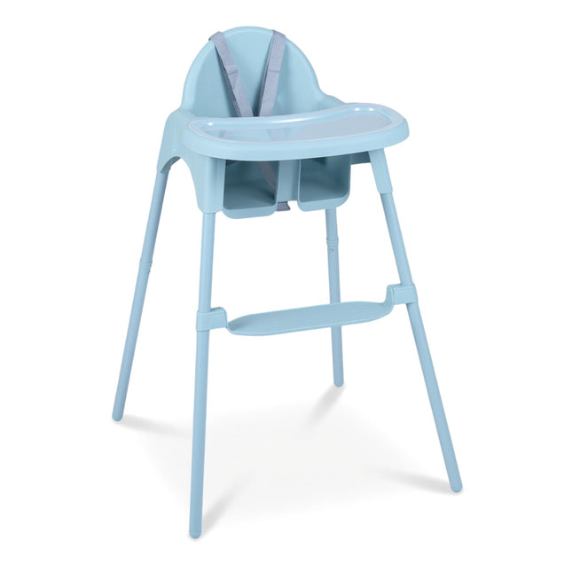 Chaise haute bébé convertible 4 en 1 avec plateau réglable