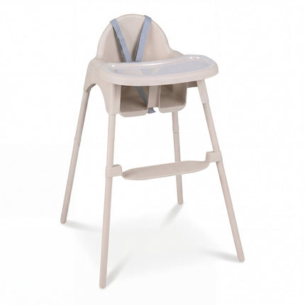 4-in-1-Wandelbarer Babyhochstuhl mit verstellbarem Tablett