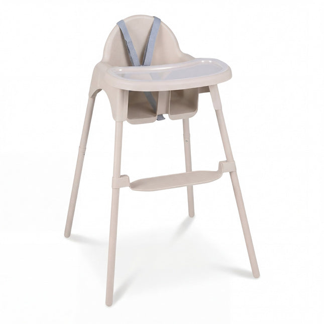 Chaise haute bébé convertible 4 en 1 avec plateau réglable