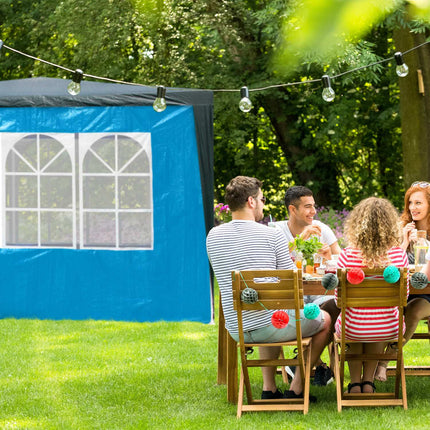 4 parois latérales pour tentes de fête