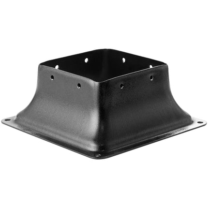 4x4 Post Base Brackets, Powder-Coated Steel 10-Pack