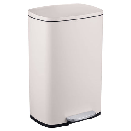 50L Edelstahl-Treteimer – Soft-Close-Deckel