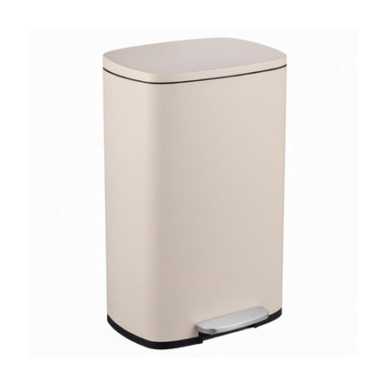 50L Edelstahl-Treteimer – Soft-Close-Deckel