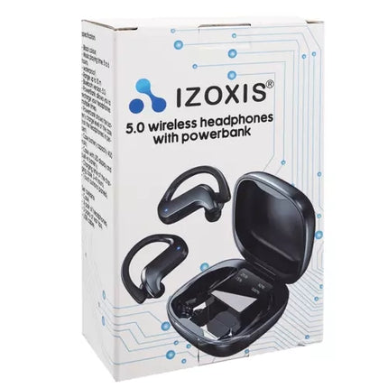 Casque sans fil 5.0 avec banque d'alimentation 20378
