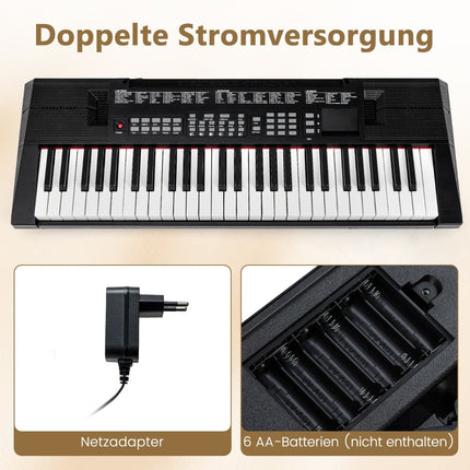 Clavier électronique 54 touches avec 200 rythmes et sonorités