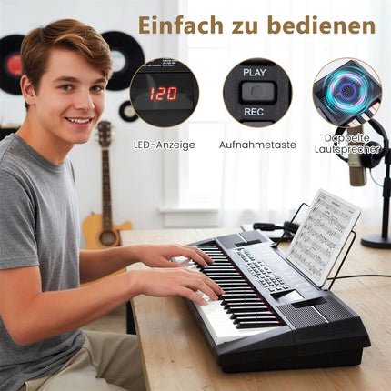 Clavier électronique 54 touches avec 200 rythmes et sonorités