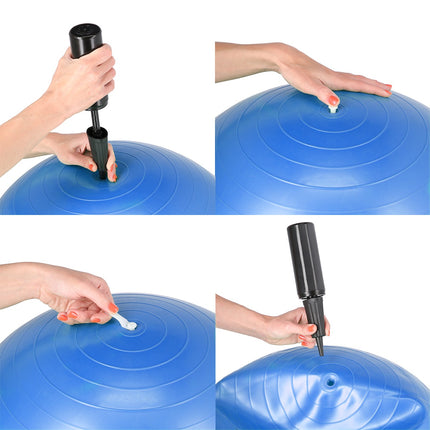 55cm blauer Gymnastikball – platzfest, rutschfest