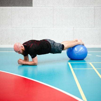 55cm blauer Gymnastikball – platzfest, rutschfest