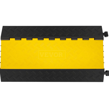 5-Channel Rubber Cable Protector Ramp, 35 x 20 x 2 in