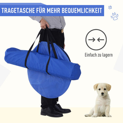 Dog Agility Set with Tunnel, Portable Training Kit