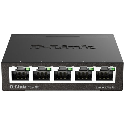 5-Port Gigabit Netzwerk-Switch, Kompaktes Design