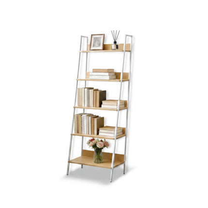 Étagère échelle à 5 niveaux pour le rangement du salon