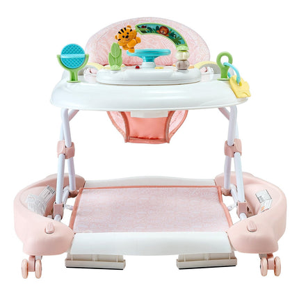 5-in-1 Baby Walker, Folding Activity Center, Adjustable Height