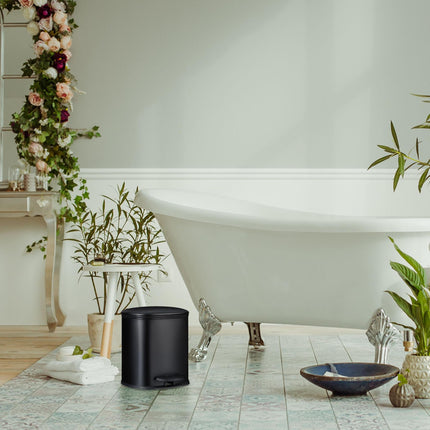 Seau de salle de bain de 5 l avec 2 récipients