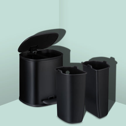 Seau de salle de bain de 5 l avec 2 récipients