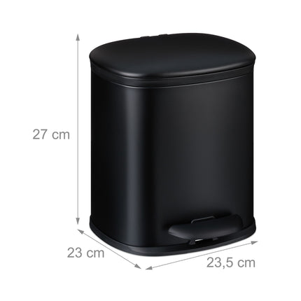 Seau de salle de bain de 5 l avec 2 récipients