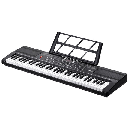61-Key Digital Keyboard Piano – 200 Tones, 200 Rhythms, Dual Speakers