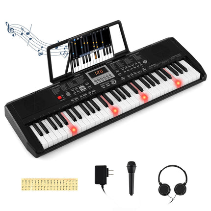 Clavier portable 61 touches avec 200 rythmes et sonorités