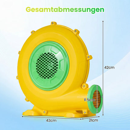 680W aufblasbares Gebläse mit Ankern und Griff